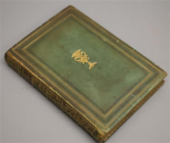 Hall, Mrs S.C. - Midsummer Eve: A Fairy Tale of Love, 8vo, green leather, 12 engraved plates and numerous vignettes,